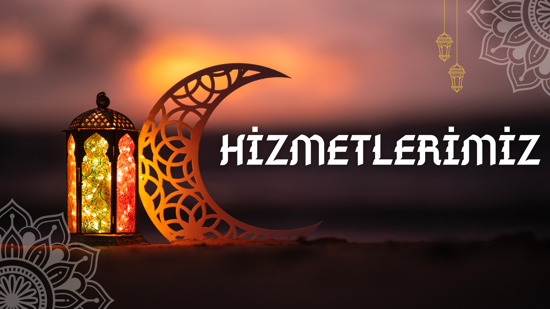 brown illustrative islamic ramadan presentation